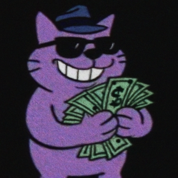 20250528 1154 Purple Cat with Cash simple compose 01jwb50wyyep789qrvxq4es16w 20250528 1154 Purple Cat with Cash simple compose 01jwb50wyyep789qrvxq4es16w